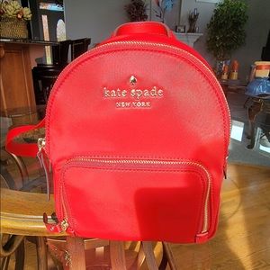 Kate Spade Watson Lane Small Hartley Backpack - Red